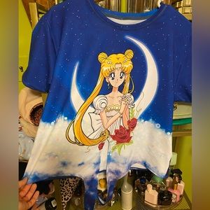Blackmilk Sailor Moon Tie Tee